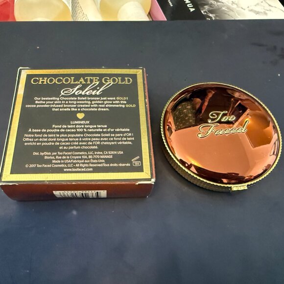 Too Faced Chocolate Gold Soleil luminous Bronzer - 8g - Picture 2 of 2